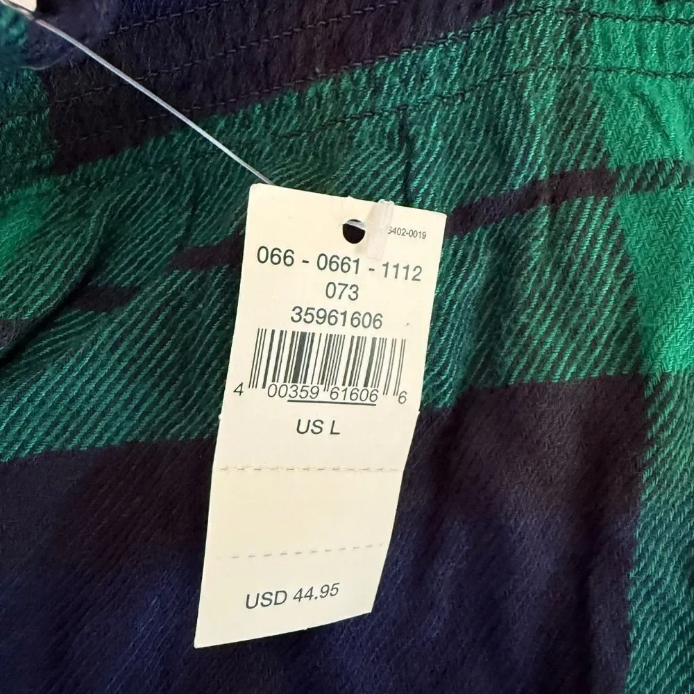 AERIE FLANNEL ROMPER NWT